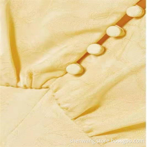 Breathable 100% Viscose Rayon Jacquard Women Dress Fabric